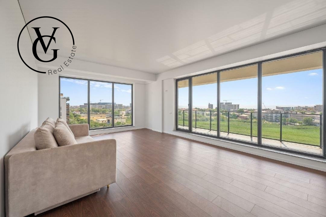 Apartament 3 camere Mamaia-Sat - vedere frontala lac 