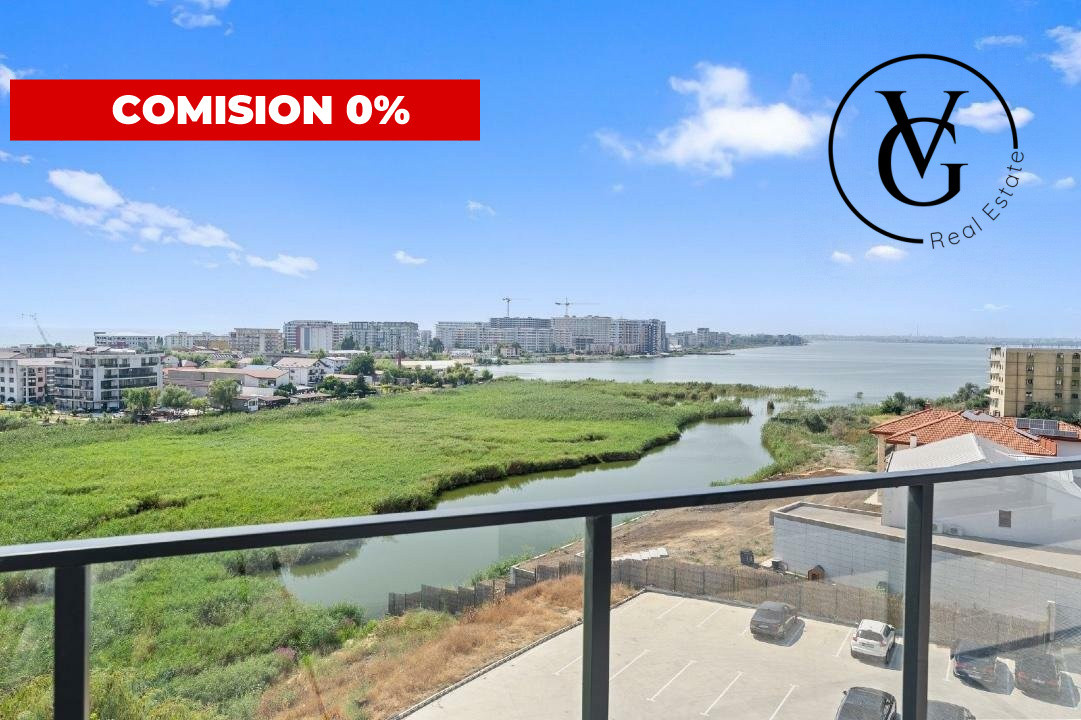 Apartament 3 camere Mamaia-Sat - vedere frontala lac 