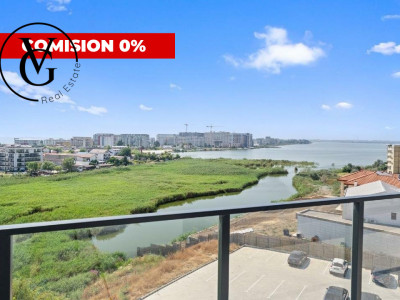 Apartament 3 camere Mamaia-Sat - vedere frontala lac 