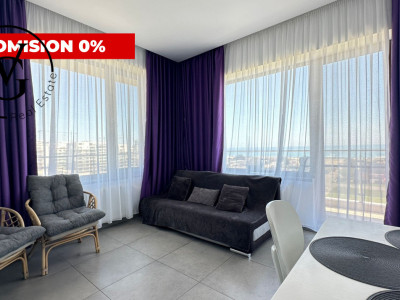 Apartament 2 camere - Summerland - bucatarie inchisa - vedere la mare