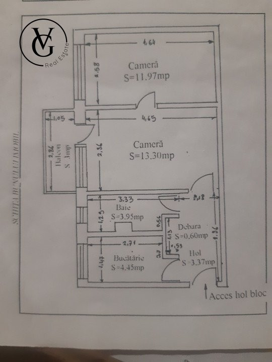 Apartament 2 camere Tomis Nord 