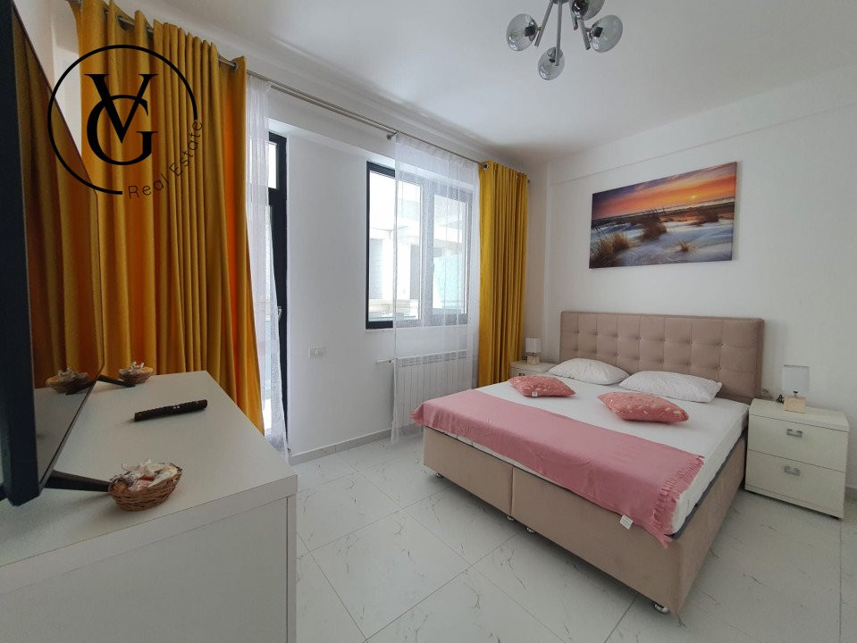 Apartament 2 camere Mamaia Nord - vedere frontala mare