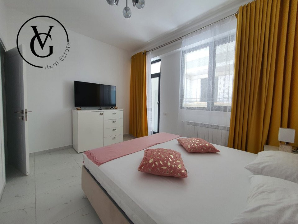 Apartament 2 camere Mamaia Nord - vedere frontala mare