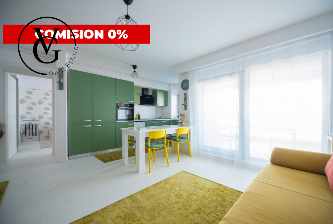 Apartament 2 camere Mamaia Nord - vedere frontala mare