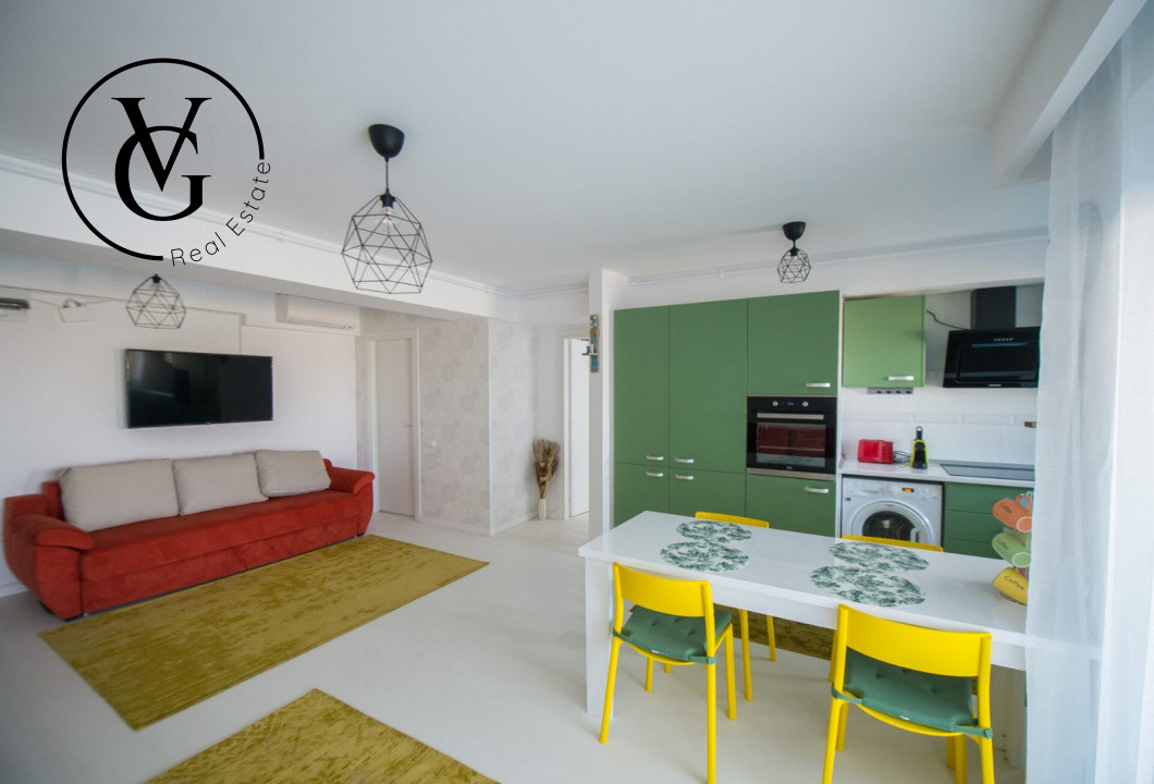 Apartament 2 camere Mamaia Nord - vedere frontala mare