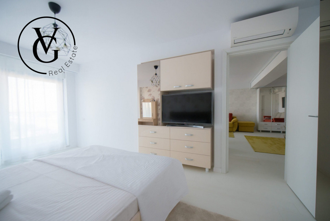 Apartament 2 camere Mamaia Nord - vedere frontala mare