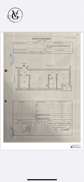 Apartament decomandat 3 camere-Compozitori 