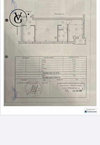 Apartament decomandat 3 camere-Compozitori 
