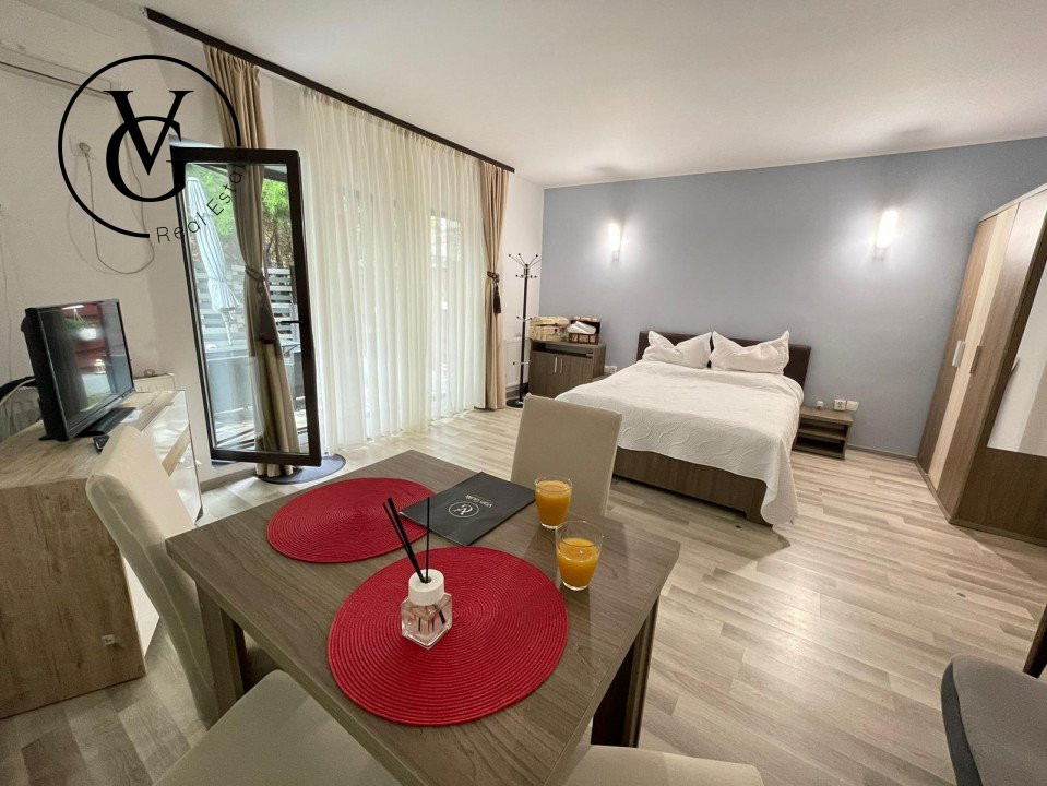 Studio cu gradina proprie | Mamaia Nord + loc parcare 