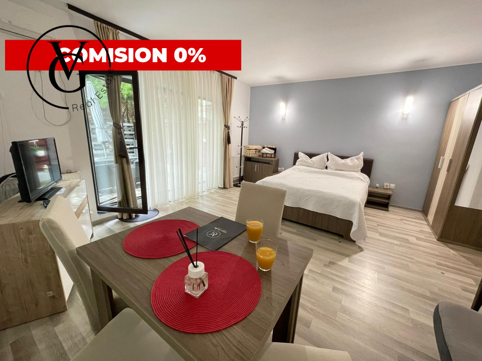 Studio cu gradina proprie | Mamaia Nord + loc parcare 