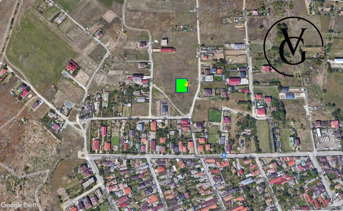 Teren intravilan 1000 mp Vila Cucoanei