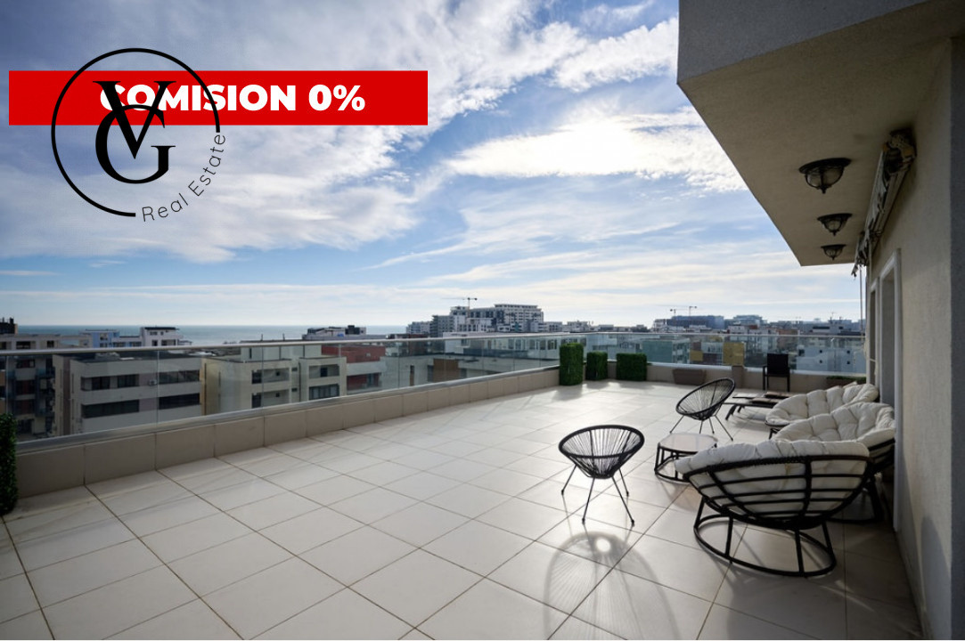 Penthouse de lux cu terasa superba, Mamaia Nord