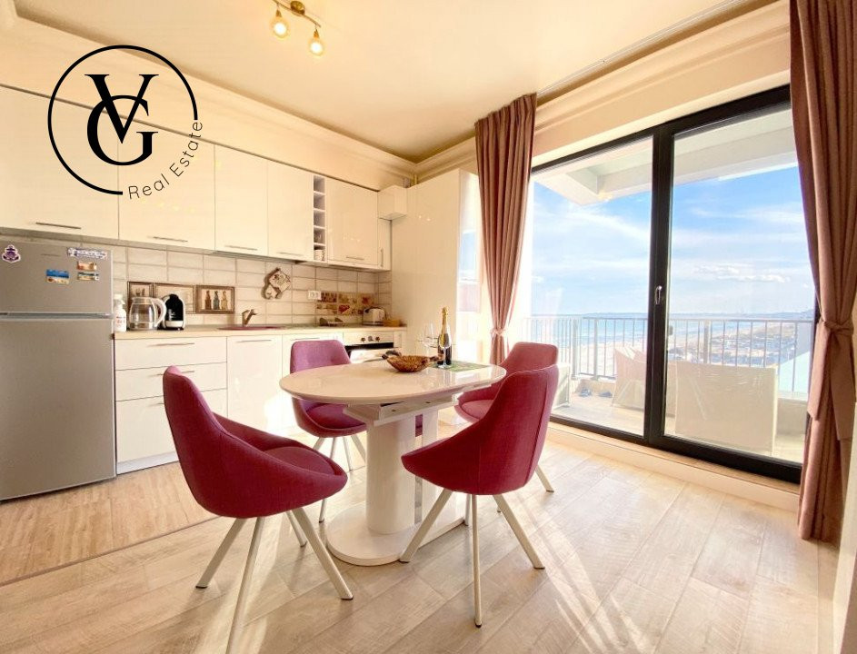 Apartament  2 camere- vedere la mare - prima linie 