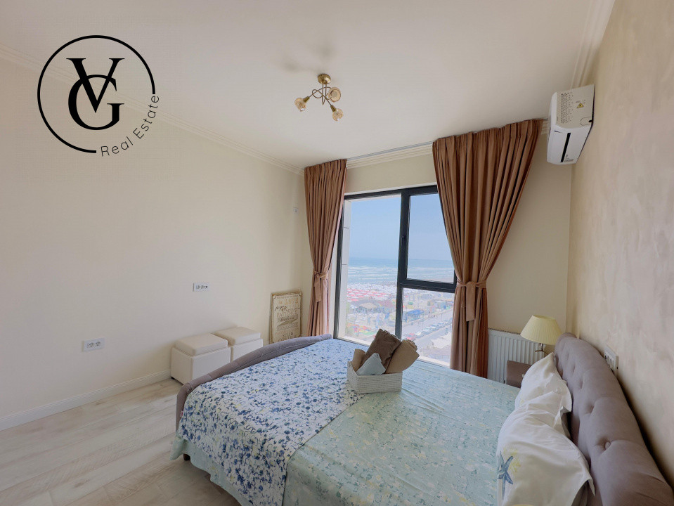 Apartament  2 camere- vedere la mare - prima linie 