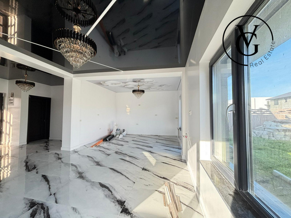 Vila P+M, 5 Camere, 450 mp teren, Midia Sat