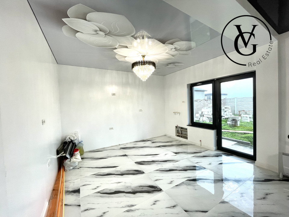 Vila P+M, 5 Camere, 450 mp teren, Midia Sat