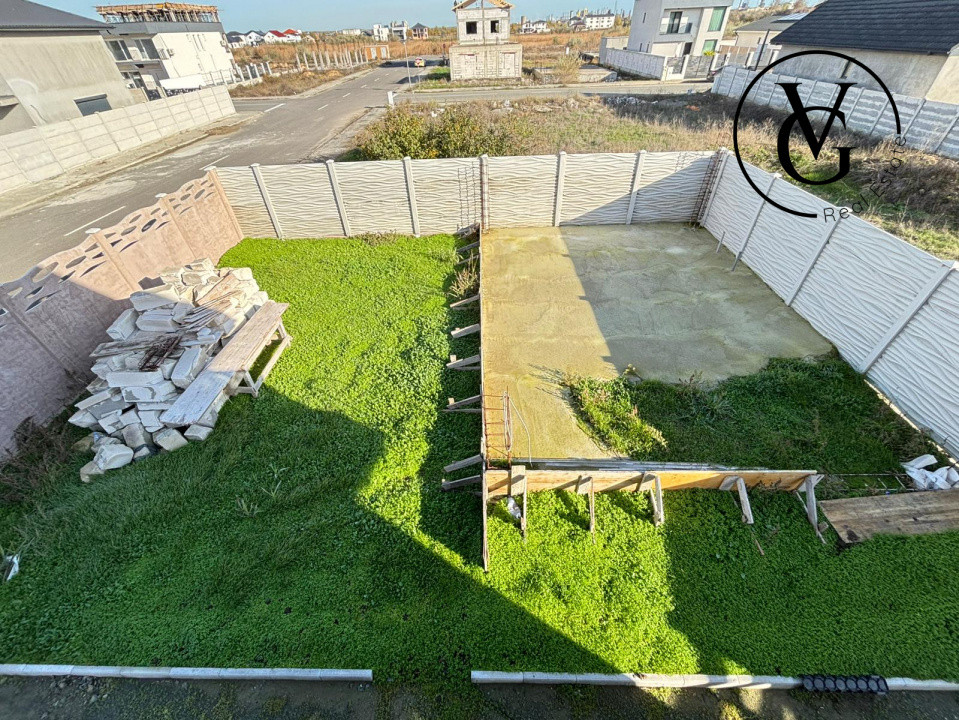 Vila P+M, 5 Camere, 450 mp teren, Midia Sat