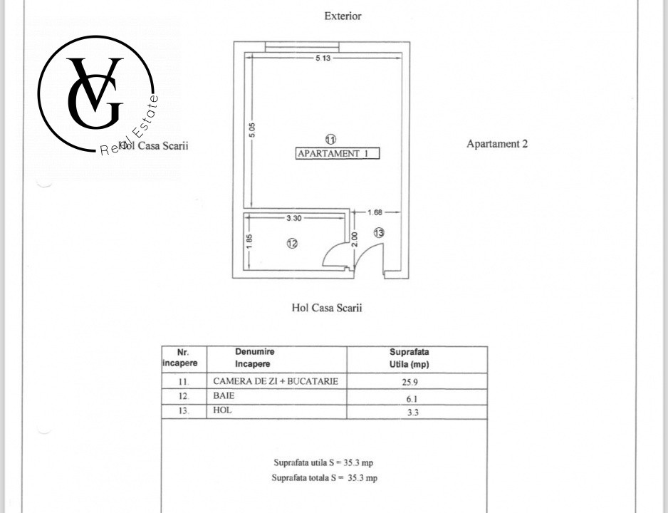 Studio spatios - Sea Breeze Residence - Mamaia Sat