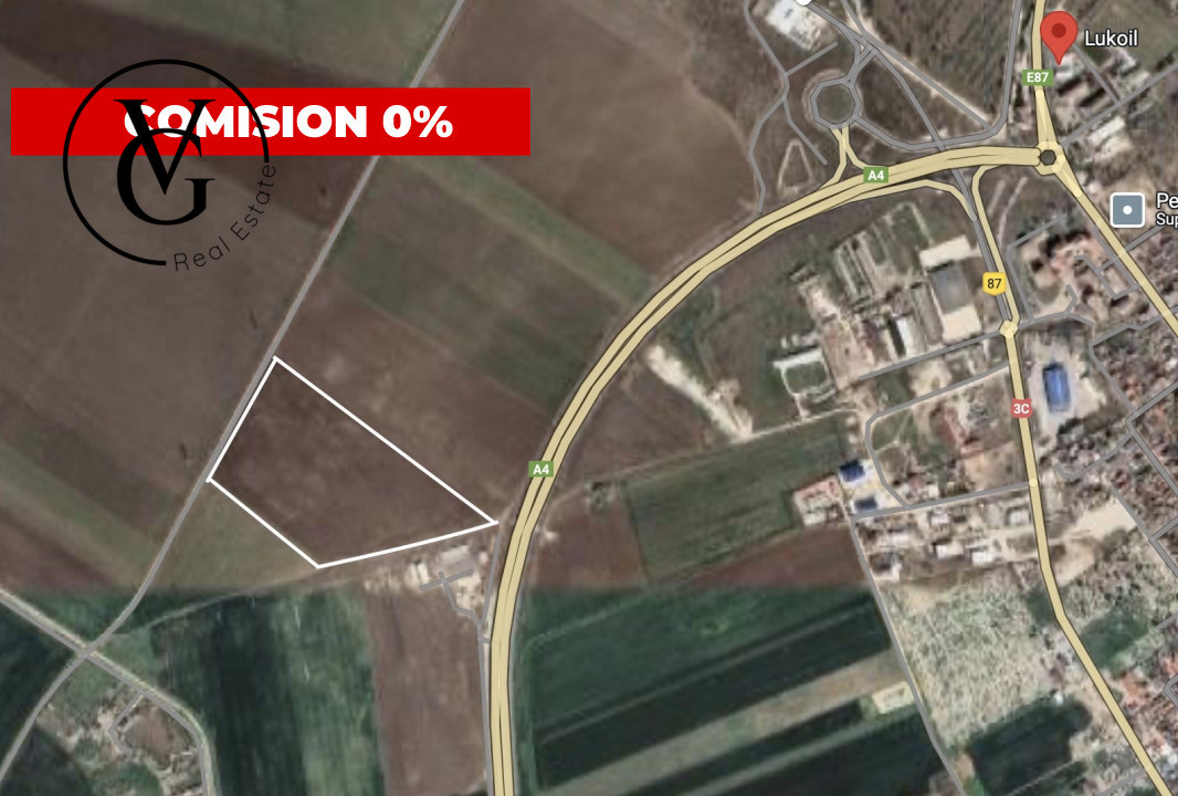 Teren Autostradă Ovidiu 7 Ha 