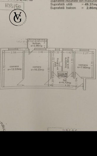 Apartament modern de 3 camere - zona Tomis Nord