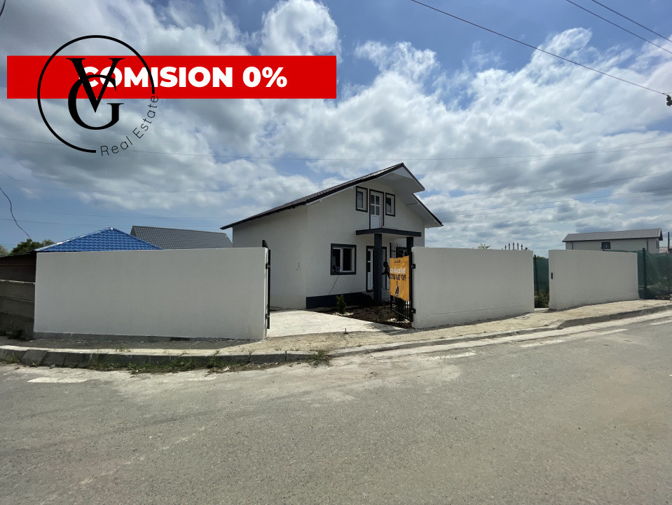 Vila P+M, 5 camere, 300mp teren,  Lumina 