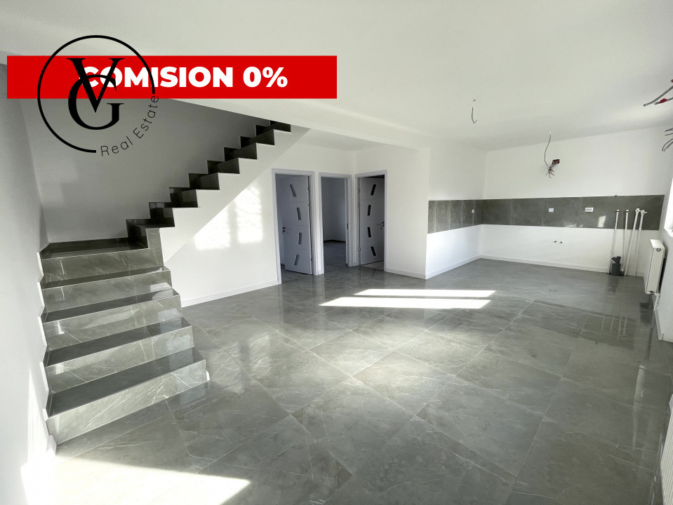 Vila P+M, 5 camere, 300mp teren,  Lumina 