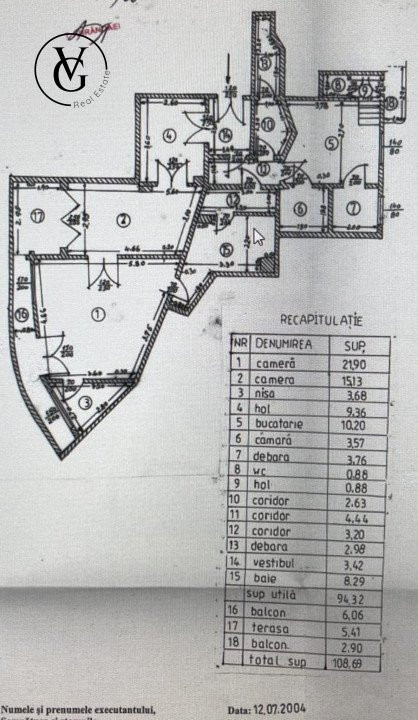 Apartament 3 camere - Calea Victoriei - necesită renovare