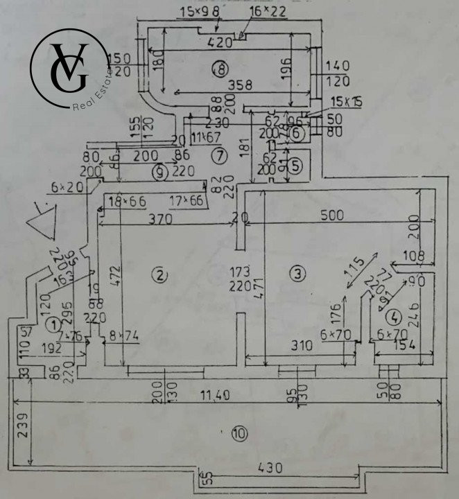 Apartament 2 camere Piata Romana - terasa spatioasa