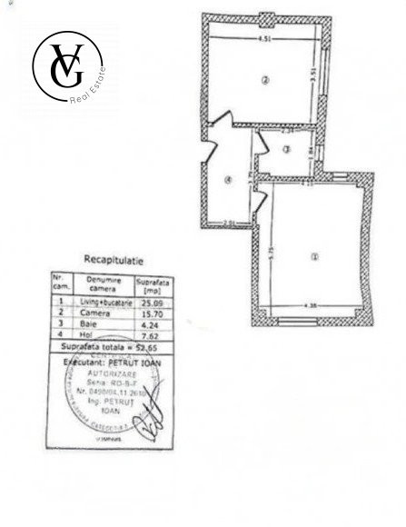 Apartament 2 camere Chitila - bloc nou 