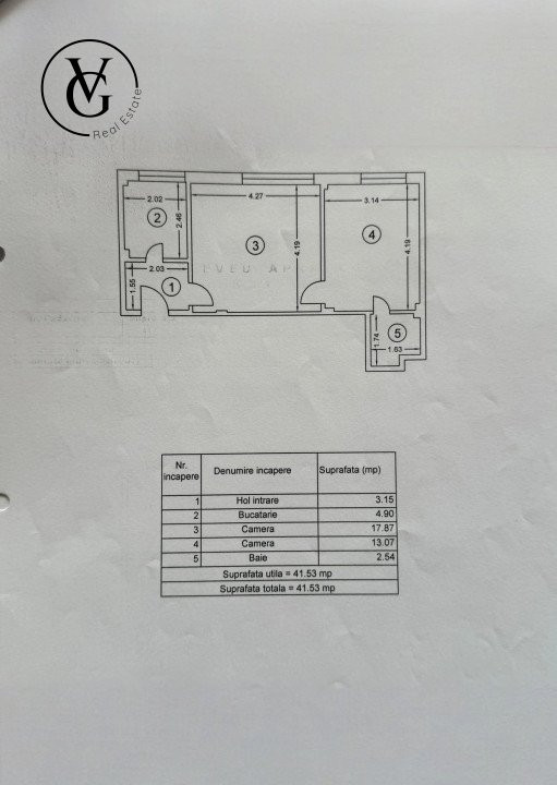 Apartament 2 camere Piata Romana 