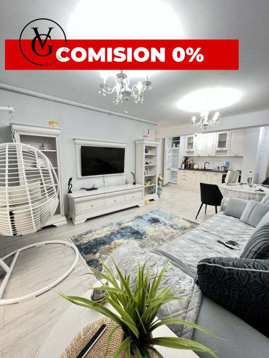 Apartament 2 camere - Complex Moonlight | vedere laterală lac și mare 