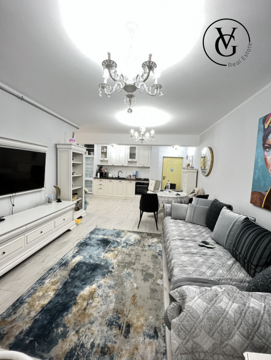 Apartament 2 camere - Complex Moonlight | vedere laterală lac și mare 