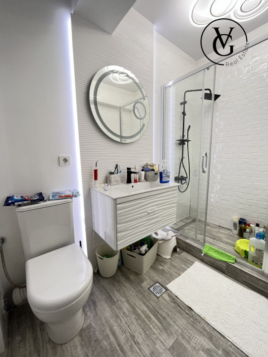 Apartament 2 camere - Complex Moonlight | vedere laterală lac și mare 