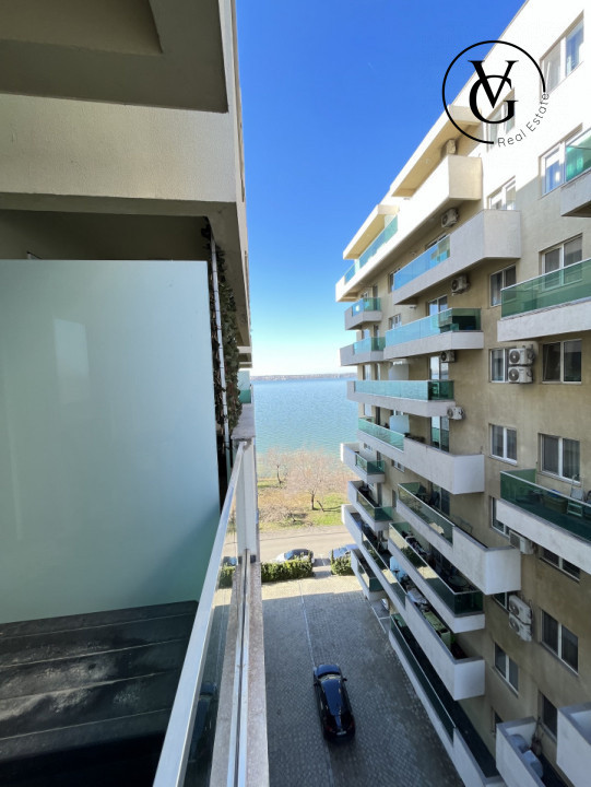 Apartament 2 camere - Complex Moonlight | vedere laterală lac și mare 