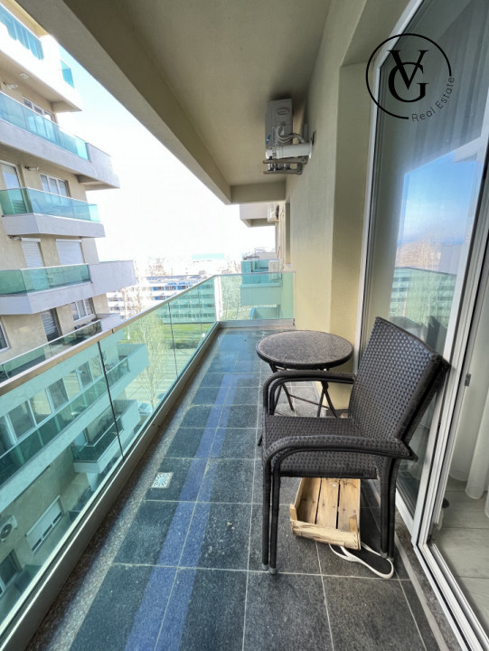 Apartament 2 camere - Complex Moonlight | vedere laterală lac și mare 