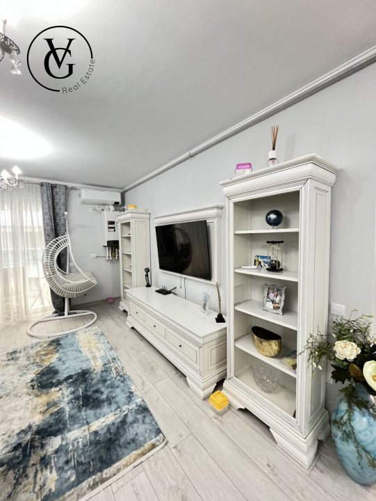 Apartament 2 camere - Complex Moonlight | vedere laterală lac și mare 