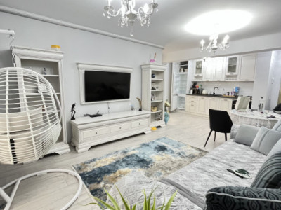 Apartament 2 camere - Complex Moonlight | vedere laterală lac și mare 