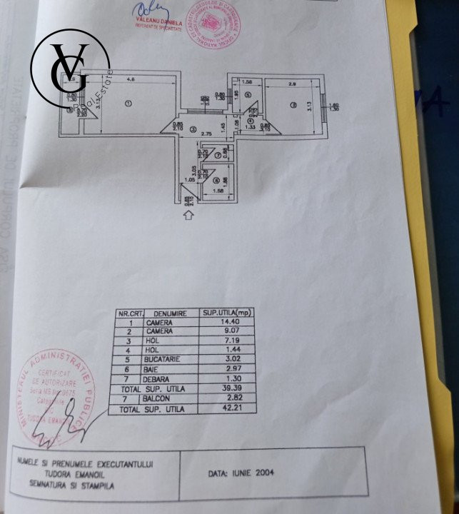 Apartament decomandat - 2 camere - zona Brâncoveanu