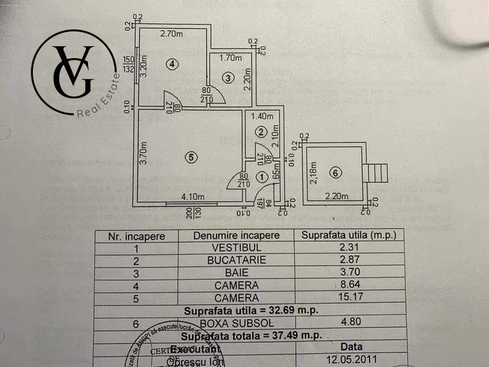 Apartament modern cu 2 camere - Cișmigiu