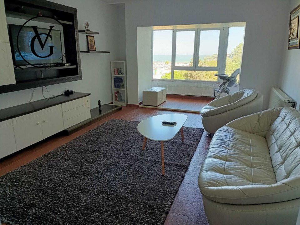 Apartament 3 camere cu vedere la mare- Faleza Nord+ loc de parcare 