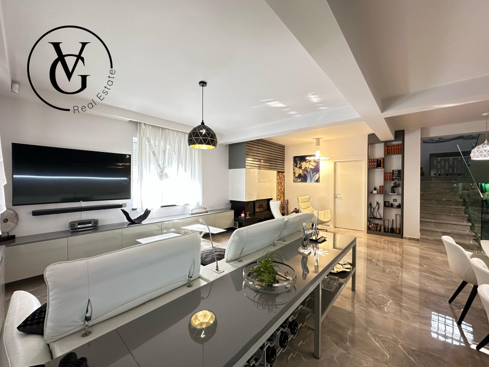 Vilă spațioasă și modernă - panouri fotovoltaice – Pipera