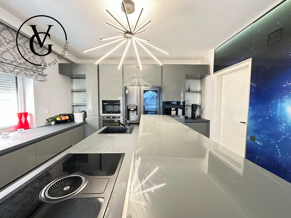 Vilă spațioasă și modernă - panouri fotovoltaice – Pipera