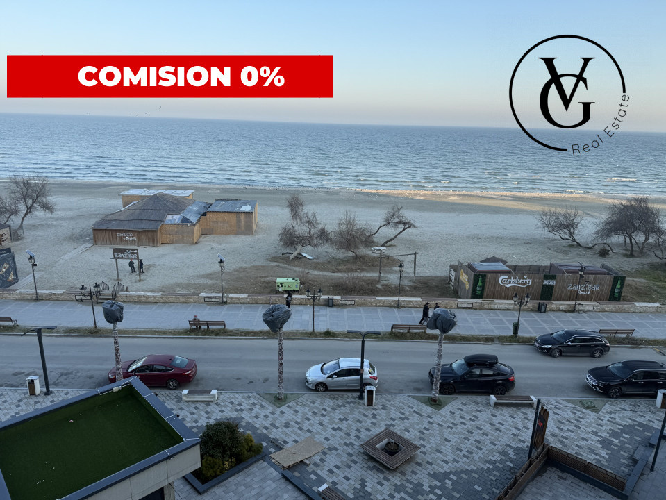 Alezzi Beach - Apartament 3 camere -frontal mare-garaj 