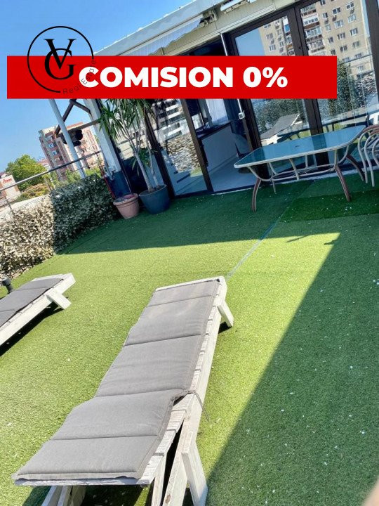 Studio cu terasa - zona KM 4-5 -Comision 0%