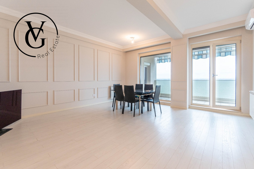 Apartament 3 camere-100 mp-  Mamaia -frontal lac