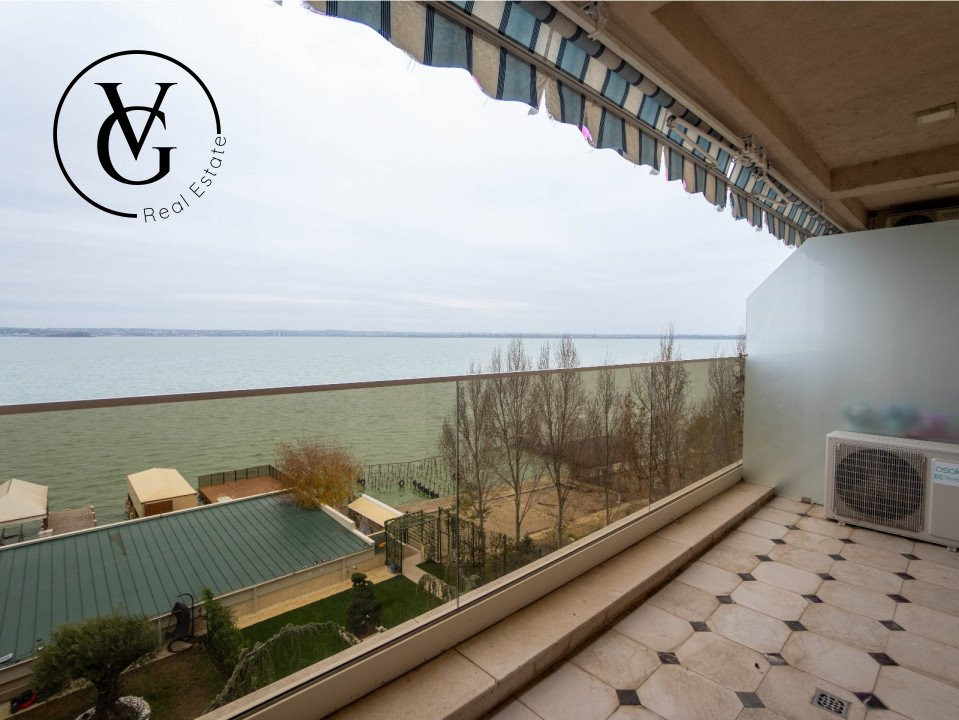 Apartament 3 camere-100 mp-  Mamaia -frontal lac