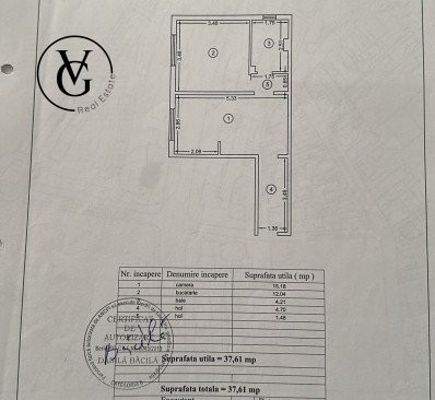 Apartament 2 camere - Galeriile Soveja