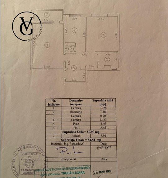 Apartament decomandat 2 camere ICIL