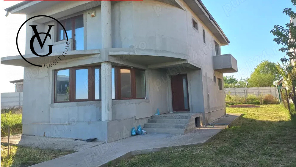 Vila P+1, 4 camere, teren 400mp, oras Ovidiu