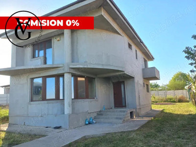 Vila P+1, 4 camere, teren 400mp, oras Ovidiu